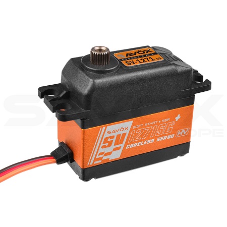 Savox SV-1271SG+ Servo digitale Monster Torque HV (6-8,4V) 35 kg/cm 0,07 sec/60gradi (8,4V) - SAXSV-1271SG